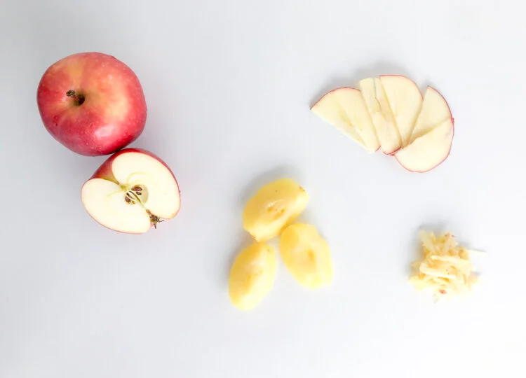 cómo ofrecer manzana